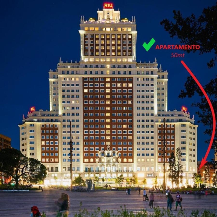 Centrico Plaza Espana - Gran Via Madrid Extérieur photo